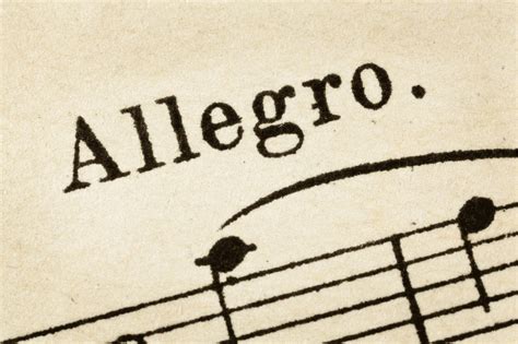 In Music What Does Allegro Mean? An Exploration of its Context and Interpretation